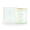 Grande bougie parfumée 'relax you got this' - Fresh linen & sakura blossom