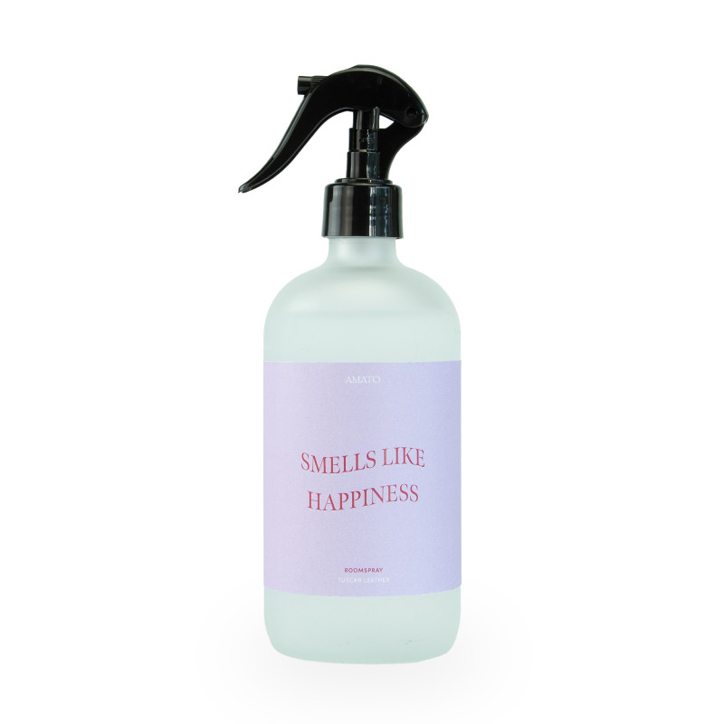 Spray d'ambiance 'smells like happiness' - Tuscan leather